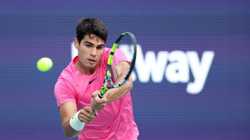 La lluvia aplaza el partido de Alcaraz contra Fritz en Miami