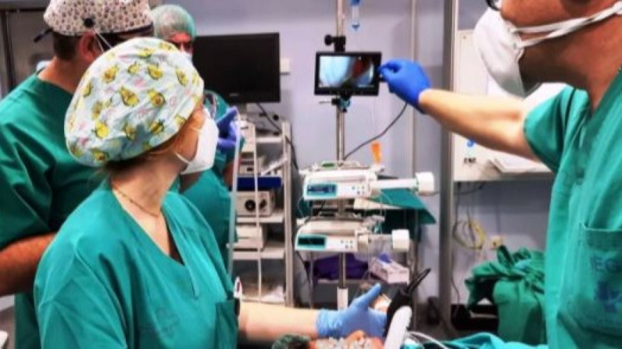 El Complejo Hospitalario de Cartagena, pionero en usar un dispositivo que aumenta la seguridad de la anestesia