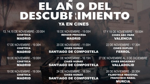 El Festival de Cine Europeo de Sevilla premia 'El año del descubrimiento', del murciano Luis López Carrasco 