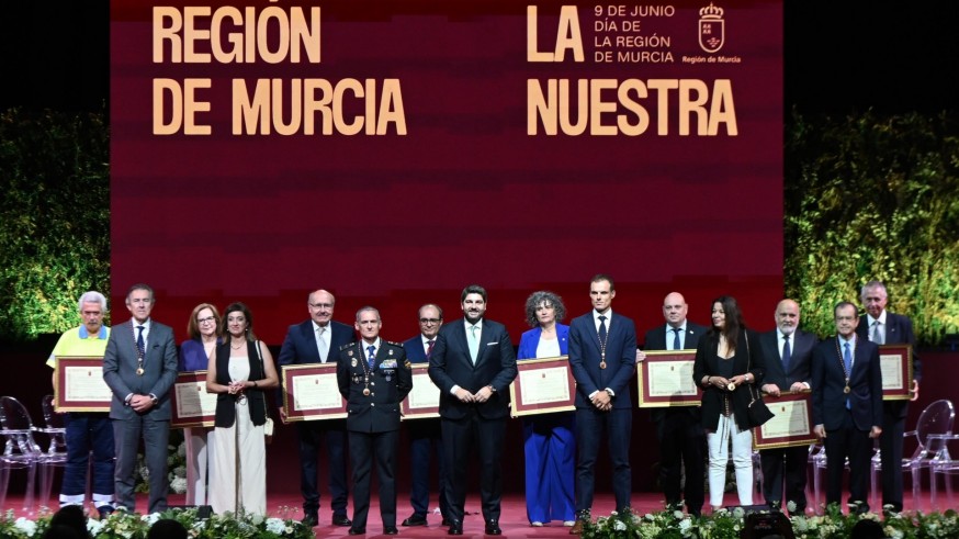 López Miras: "La Región de Murcia va a seguir creciendo gracias a su talento y a su cultura del esfuerzo"