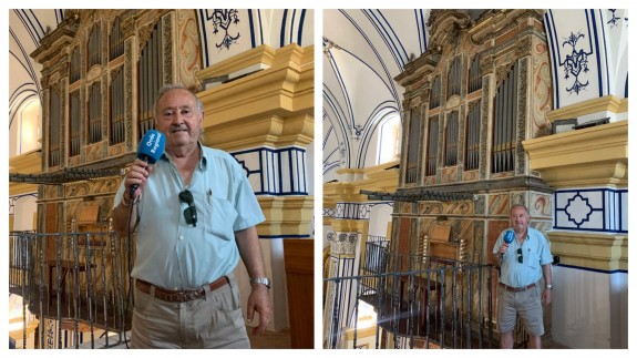 EL MIRADOR. Antonio Pérez: "El órgano de la Iglesia de San Sebastián es el más antiguo de la Región de Murcia"