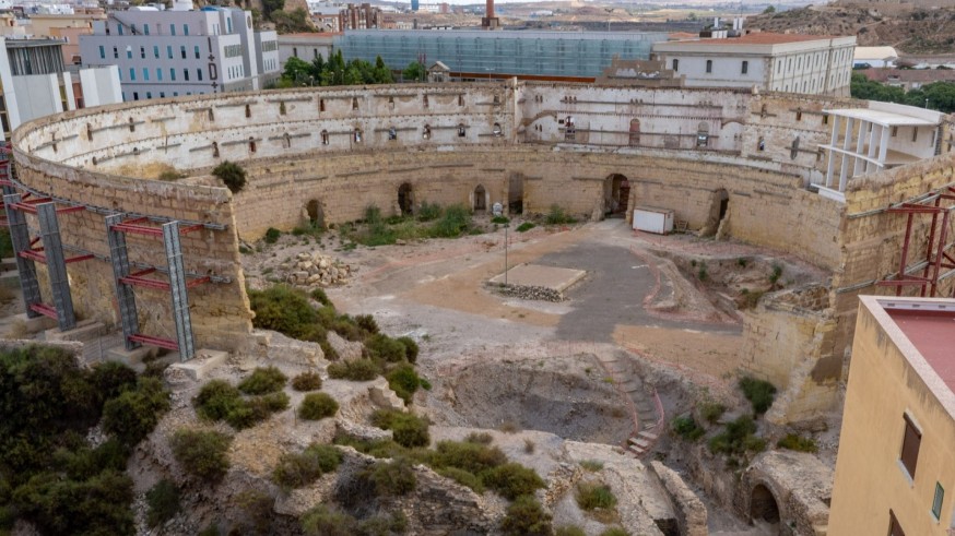 El 25% del anfiteatro romano de Cartagena será visitable en breve