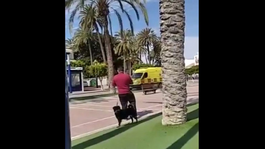 Mensaje del Ayuntamiento de San Javier en Facebook
