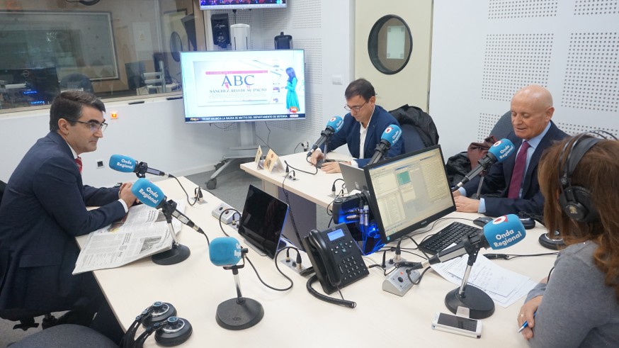 Tertulia política en Onda Regional