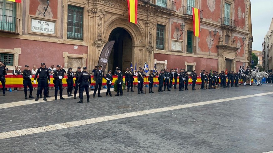"Hemos incrementado la plantilla de la policía nacional en la Región un 25% en los últimos 7 año"