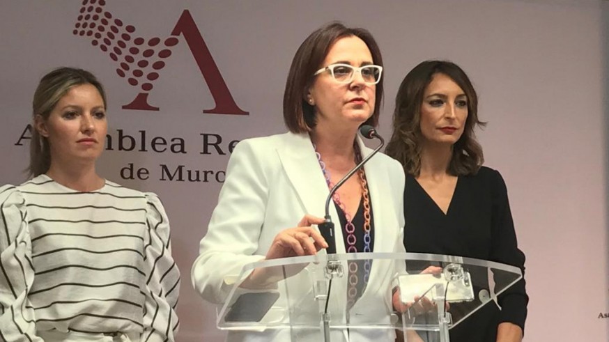 Isabel Franco, el pasado jueves en la Asamblea
