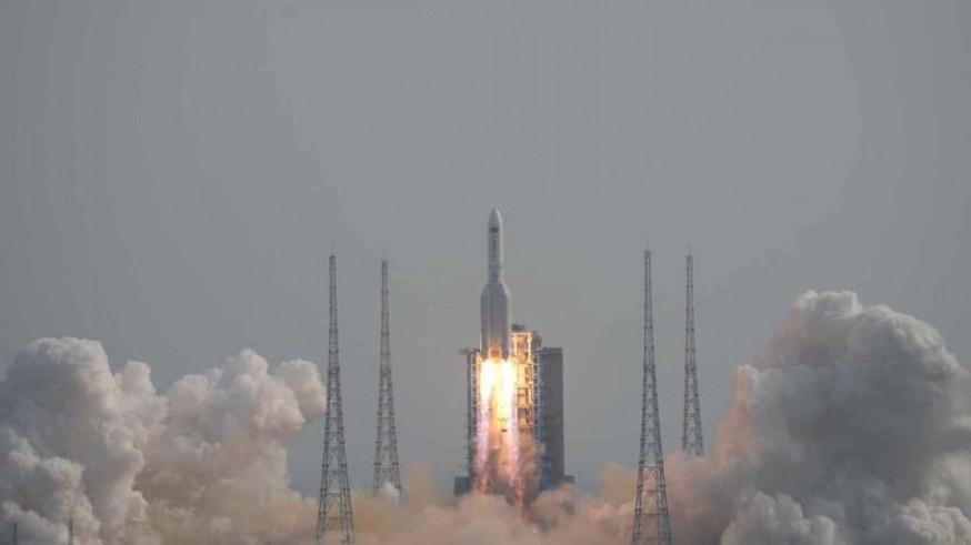 El cohete chino se estrella finalmente en el Pacífico Sur
