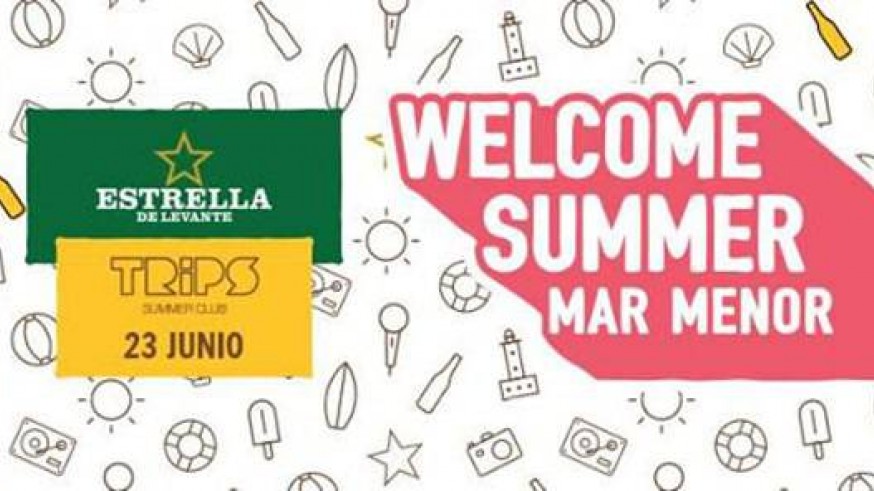 Cartel del Wellcome Summer Mar Menor 2018