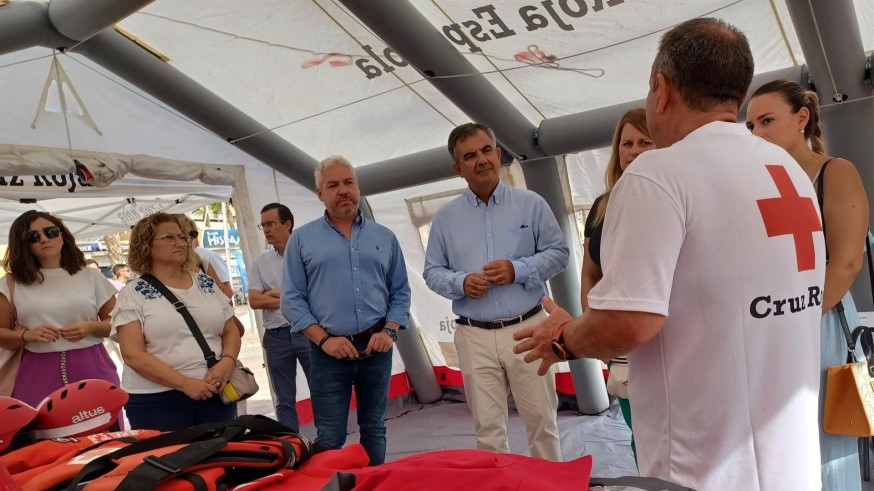 La Comunidad colabora con Cruz Roja Española en actuaciones de salvamento marítimo
