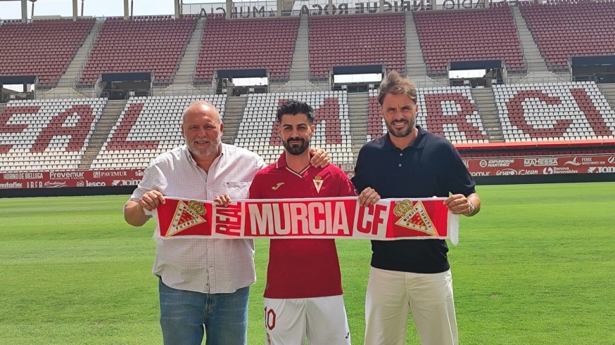 Chema Núñez: "En Primera Federación sólo me ilusionaba el Real Murcia"