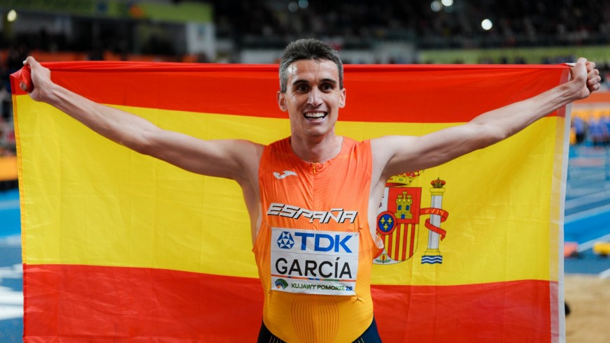 Mariano García también es campeón del Mundo de 1500
