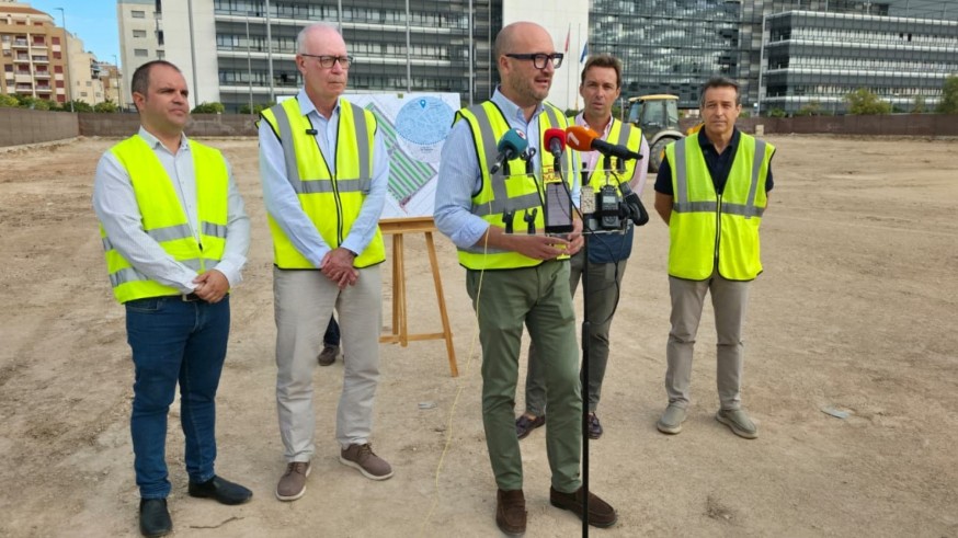 Comienzan las obras del nuevo aparcamiento disuasorio en Murcia