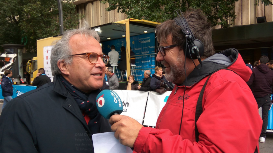 Felipe Coello:"Mi sueño es hacer La Vuelta a Murcia mucho más grande" 