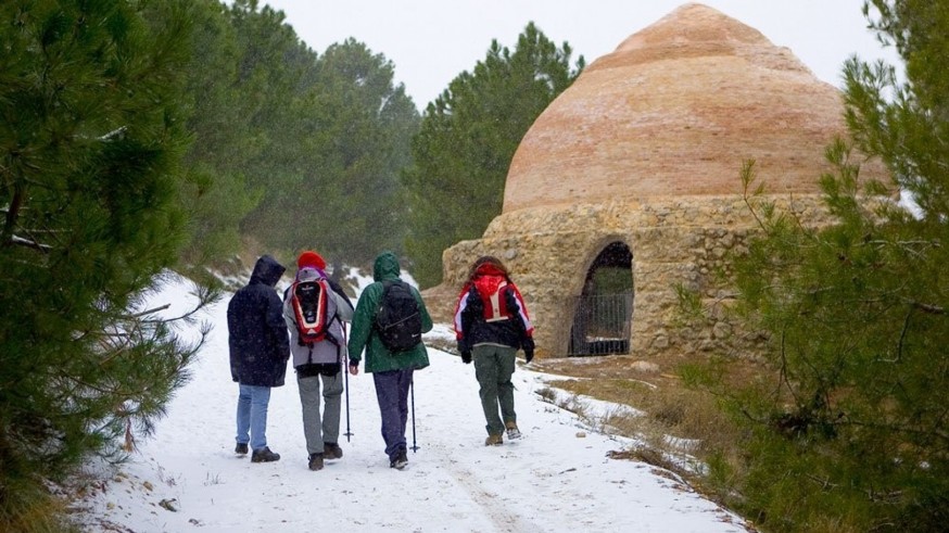 Conociendo Sierra Espuña. Camino original de los pozos de la nieve