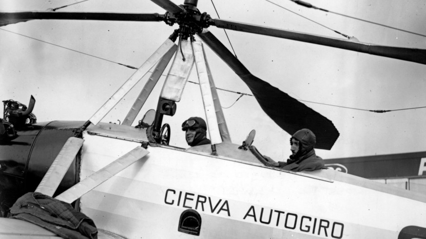 Centenario del primer vuelo del autogiro de Juan De La Cierva