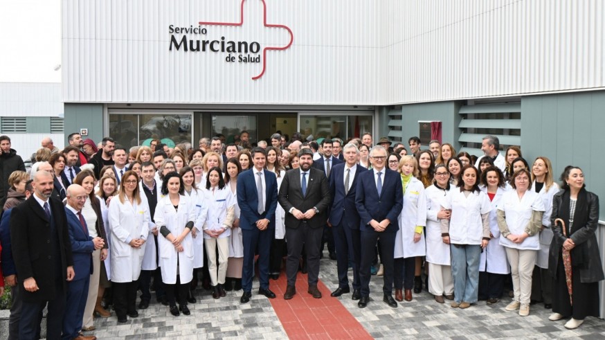 Traumatología, neurología, oncología y unidad del sueño, estrenan el centro de especialidades de Molina de Segura