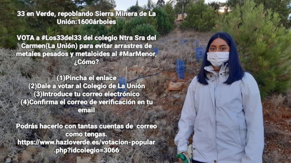 EL ROMPEOLAS. 'Las 33 del 33', un proyecto en apoyo a la Sierra Minera