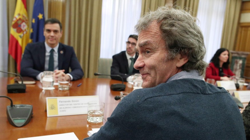 Reunión del Comité de Evaluación y Seguimiento del Coronavirus, presidido por Pedro Sánchez