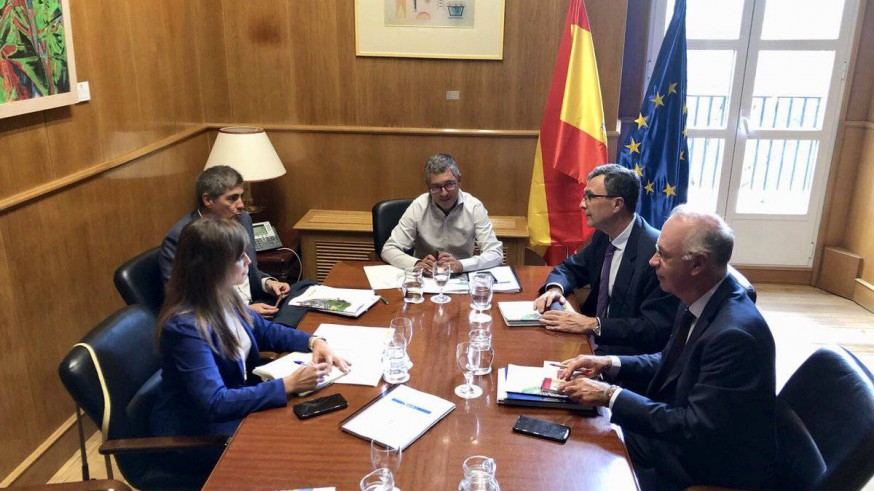 Reunión en Madrid entre Ballesta y Hugo Morán