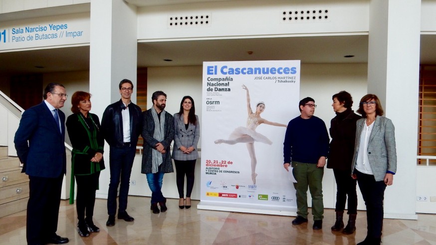 Presentación en el auditorio de "El Cascanueces"