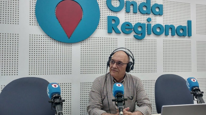 Miguel Ángel Centenero, director del Conservatorio Manuel Massotti, en Onda Regional