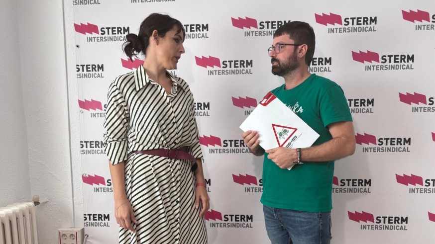 Presentación del informe de "La pública en juego" del sindicato STERM