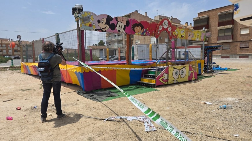 Una niña de dos años muere por una descarga eléctrica en una atracción de feria en Alquerías