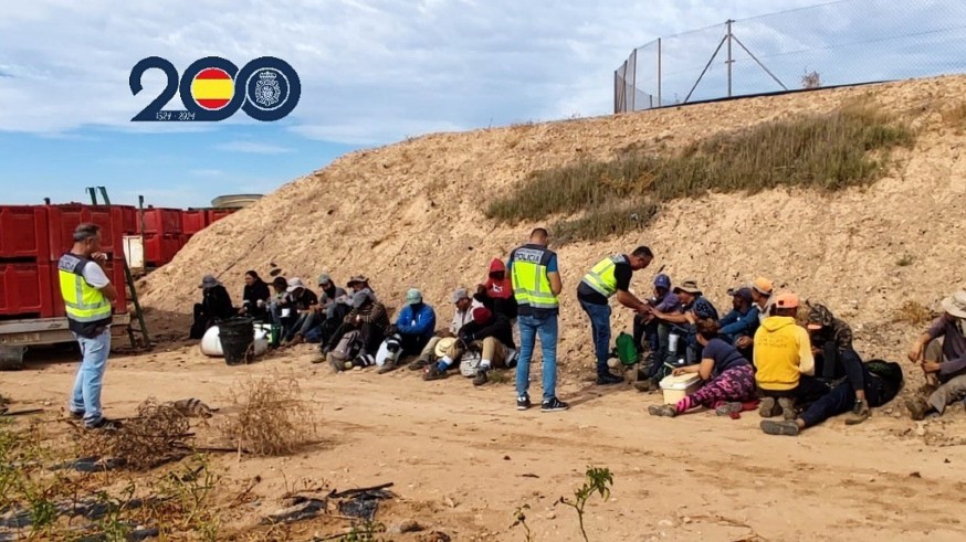 El sonido del crimen. 37 detenidos en Alhama por delitos contra los trabajadores y explotación laboral