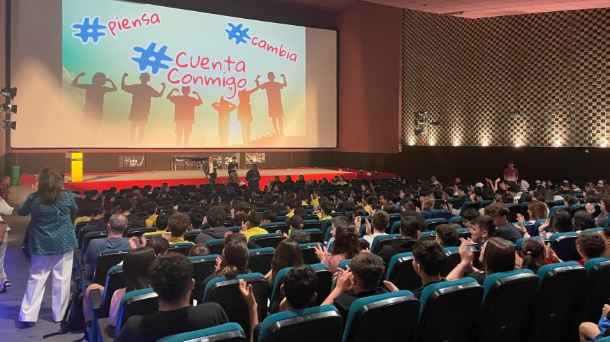 Más de 300 alumnos acuden a actividades de sensibilización contra el acoso escolar