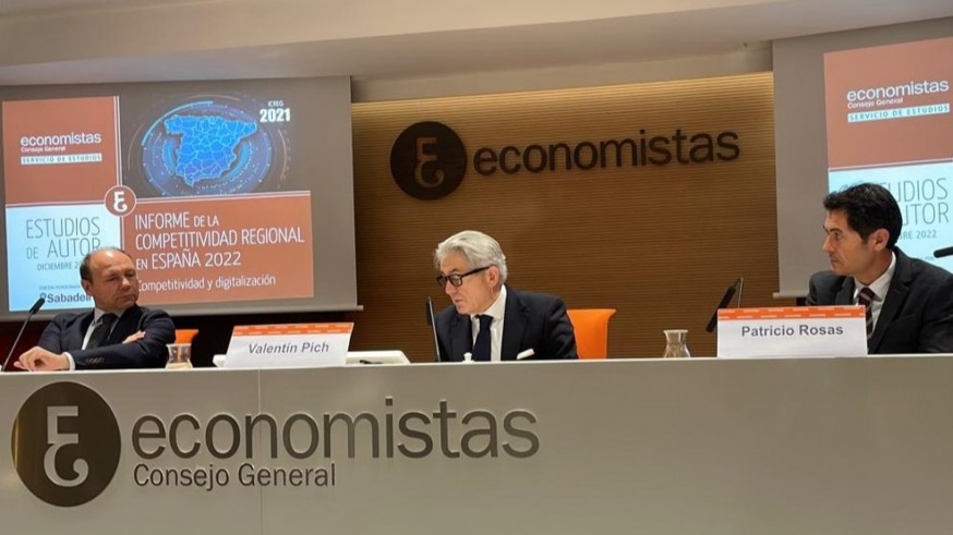 La Región de Murcia se mantiene en el puesto 12 de competitividad entre CC.AA según el informe del Consejo General de Economistas