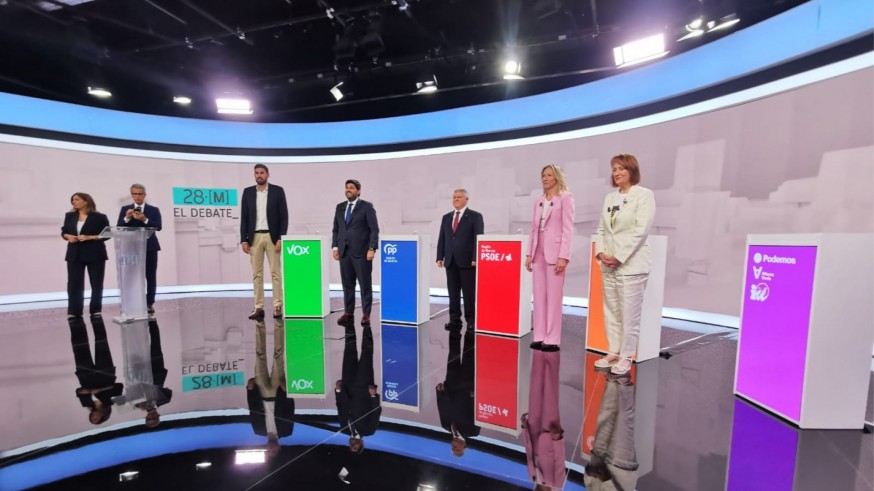 El debate electoral de la Región de Murcia se celebrará el 19 de Mayo