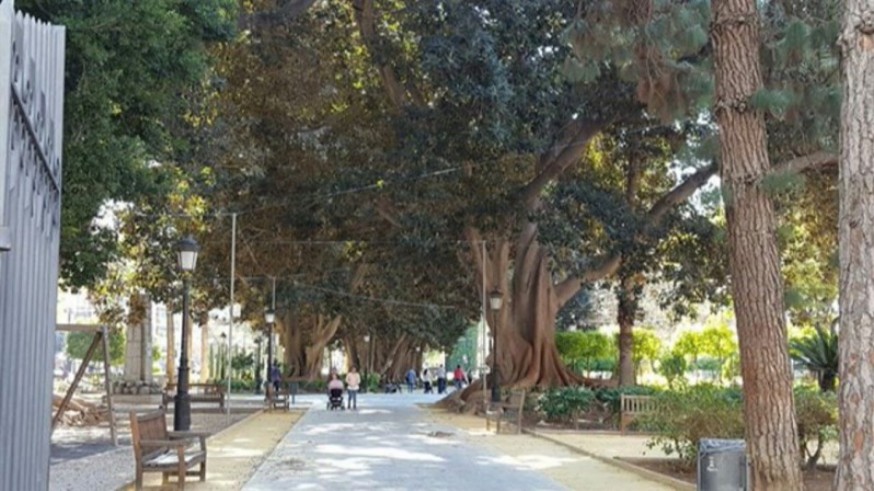 Jardín de Floridablanca. FOTO: EUROPA PRESS