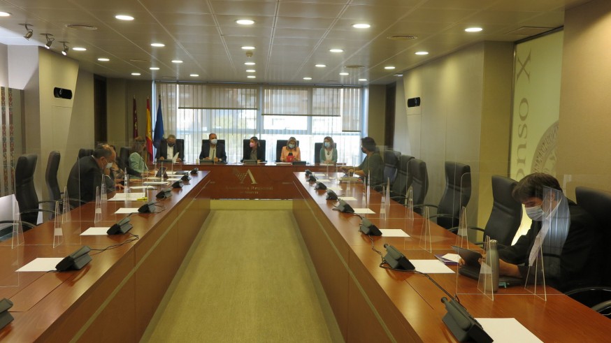 Comisión de Economía, Hacienda y Presupuestos de la Asamblea Regional.