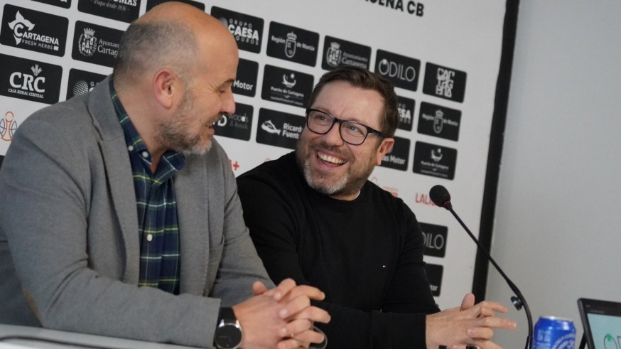 Roberto Blanco: "Quiero un CAESA Cartagena alegre y sin miedo"