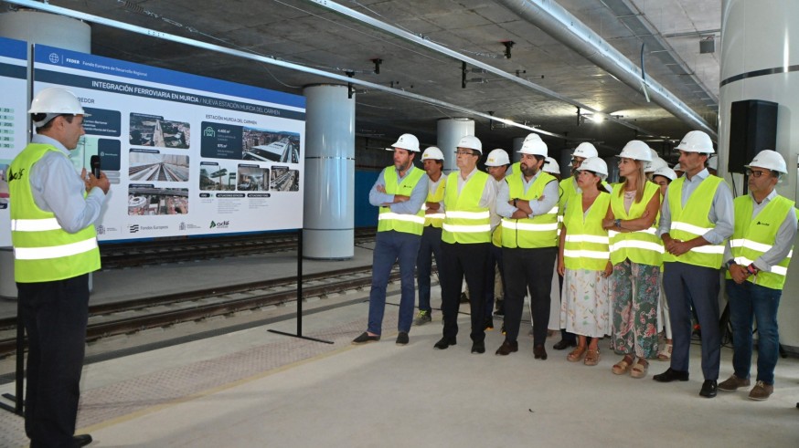 Los viajeros podrán estrenar la nueva estación de Murcia en 2026