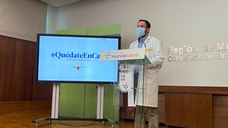 Jaime Pérez durante una rueda de prensa