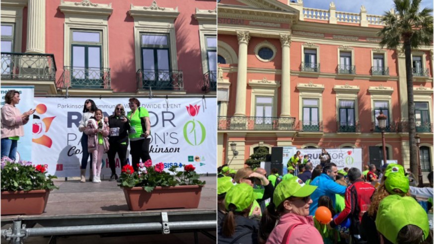 Casi mil personas se reúnen en Murcia para correr y apoyar a los afectados de Parkinson