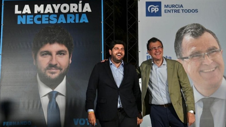 López Miras busca "la mayoría necesaria" durante una campaña "de ilusión y ganas"