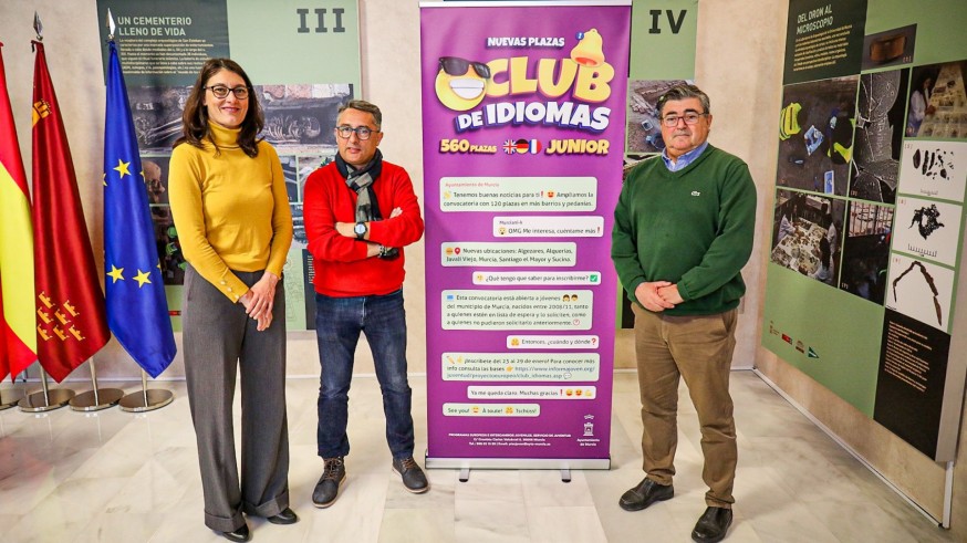 Murcia amplia el Club de Idiomas a cinco nuevas pedanías
