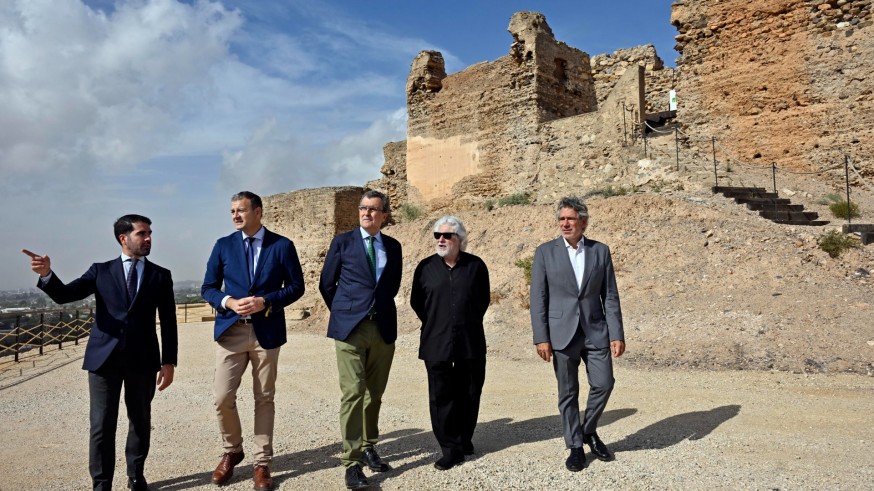 Cristóbal Gabarrón lidera un proyecto artístico en el Castillejo de Monteagudo