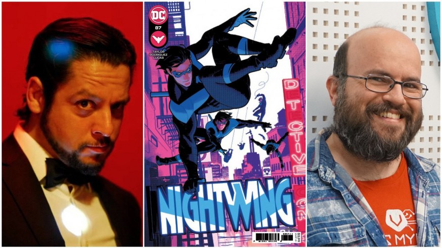 Bruno Redondo, portada de 'Nightwing' y Antonio G. Caballer