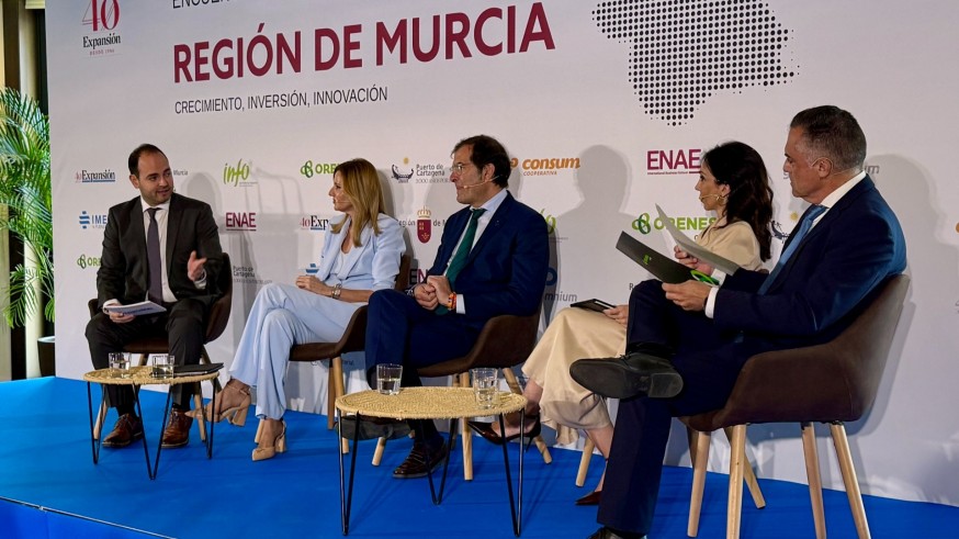 La Región de Murcia se proyecta como polo de crecimiento económico en el foro de Expansión