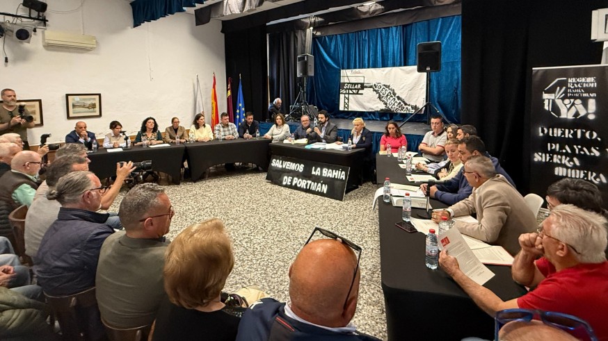 Unidad política en La Unión: no al sellado, sí a la retirada de estériles en Portmán