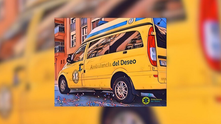 Ponte en su lugar. Ambulancia del deseo