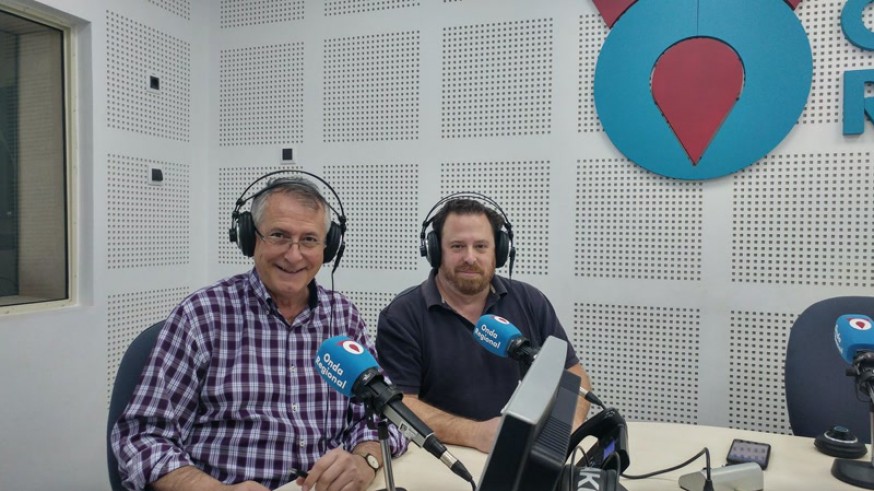 Miguel Massotti y Antonio Rentero en Onda Regional