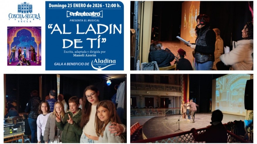 Yecla. Teatro solidario en el Concha Segura