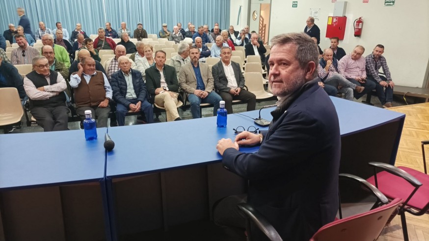 Juan Marín afronta su último mandato en la Comunidad de Regantes de Lorca