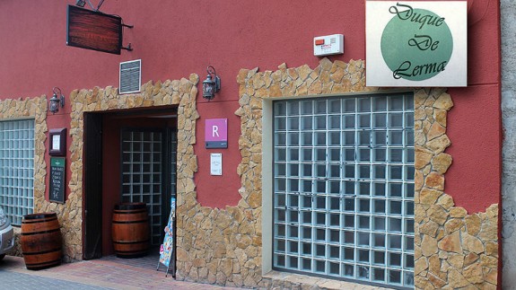 Fachada del restaurante Duque de Lerma de Jumilla