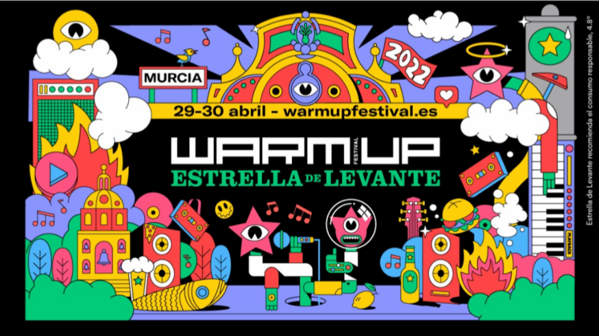 Arranca la programación cultural y gratuita del festival WARMUP con cine y música durante toda la semana