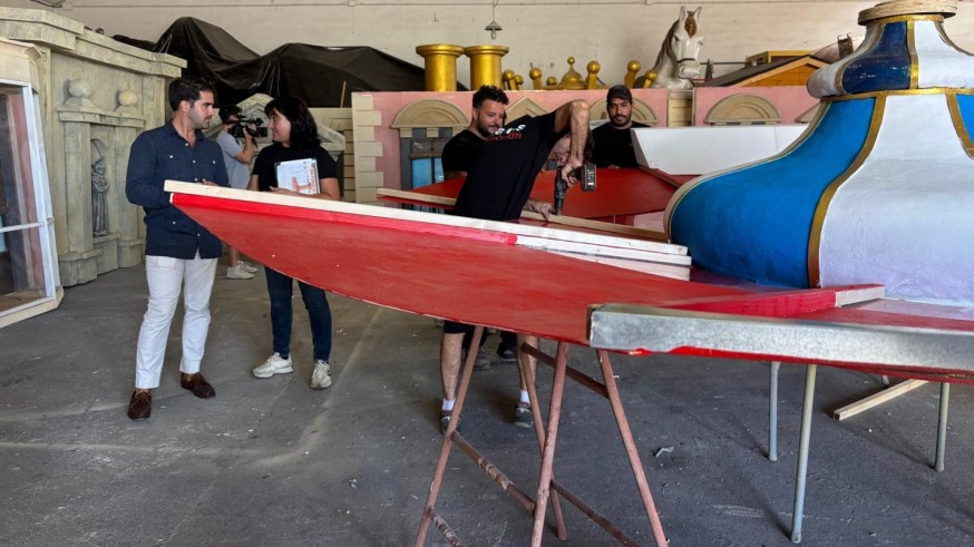 La Feria de Murcia estrena pórtico de acceso a los Huertos del Malecón